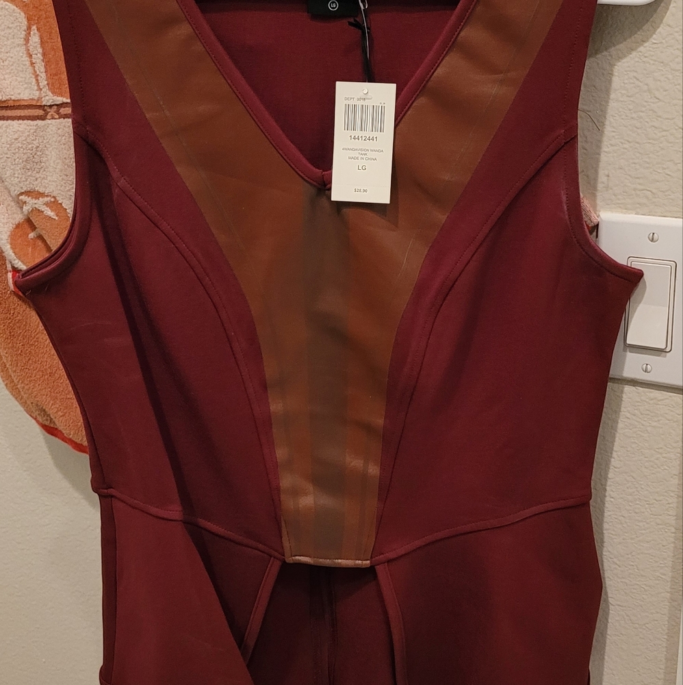 WandaVision Wanda cosplay top